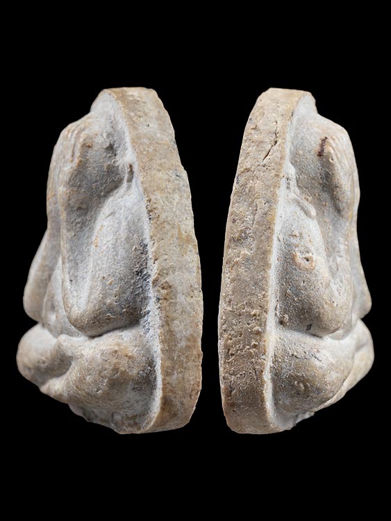 พระปิดตาปู่โต๊ะ พิมพ์ยันต์นะทะนะ เนื้อผงเกสร ตะกรุดคู่ ปี2522 ตลับทองหนัก10กรัม-1